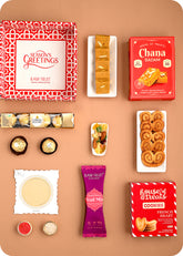 Chocolate, Trail MIx with Sweets Gift Hamper